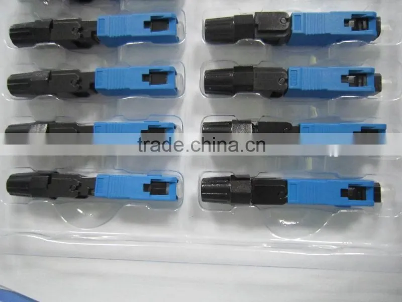 Factory Selling sc upc 3M type fiber optic fast connector/Fiber optic quick connector/ optical fiber quick connector