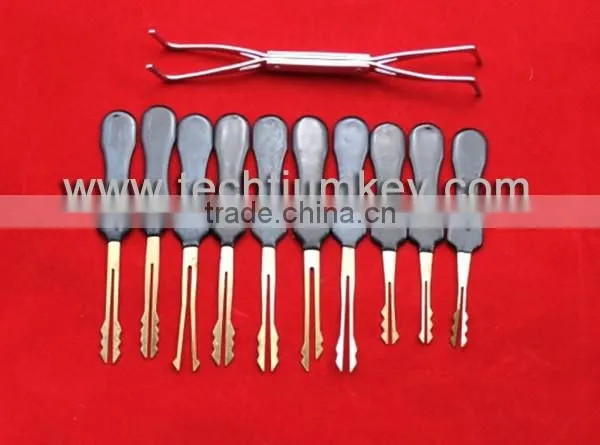 High quality 10 pin scissors GOSO car door lockpick locksmith lock pick tools