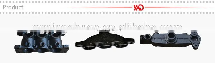 hot selling grey iron & nodular iron casting for engineering machinery part cast iron counterweights