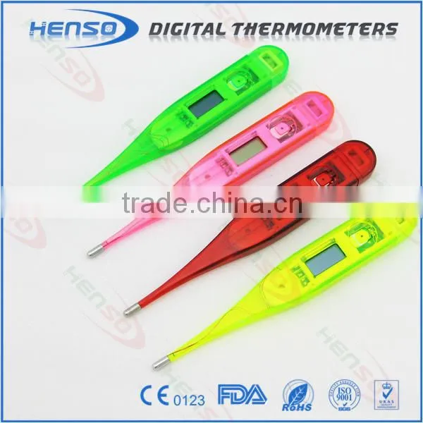 Henso transparent digital thermometer