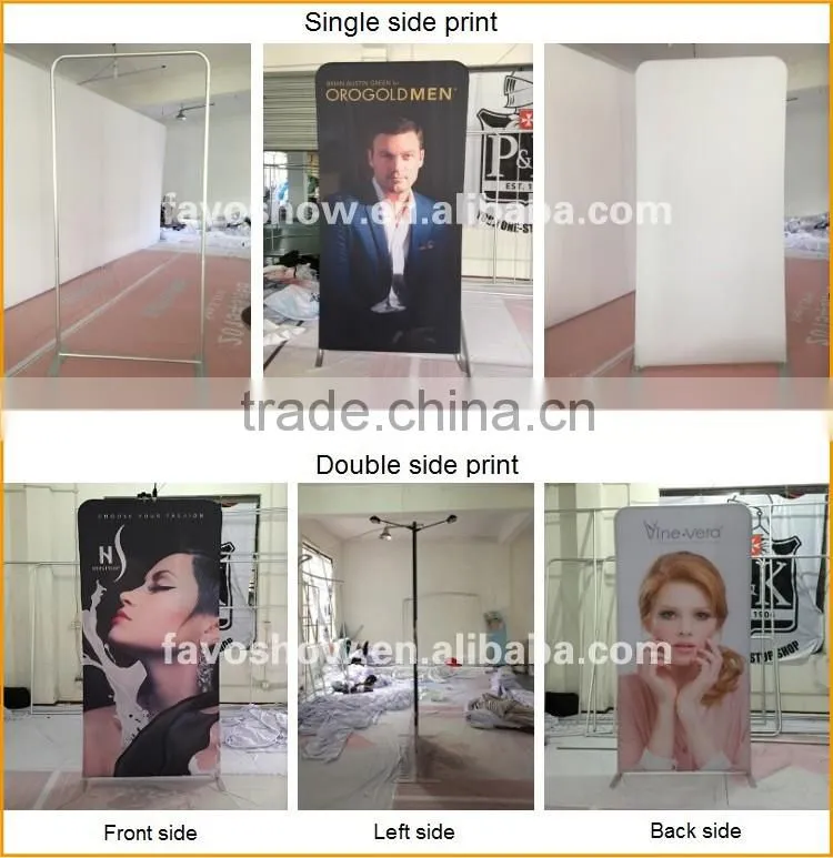 Tension Fabric Display Stands For Exhibitions