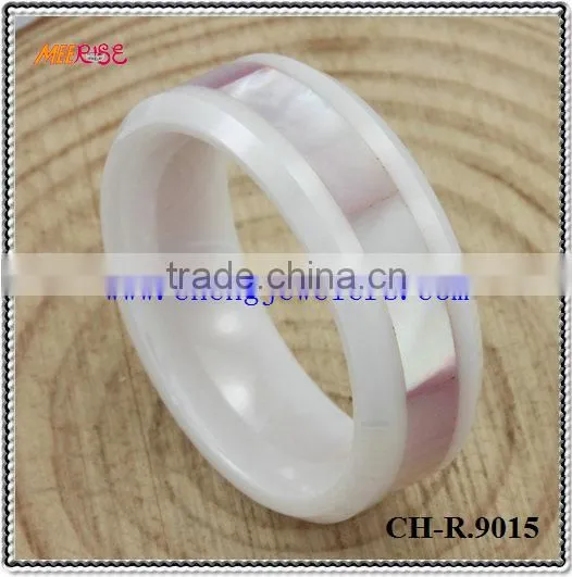 Fashion multi color band 2mm ceramic ring red ceramic rings