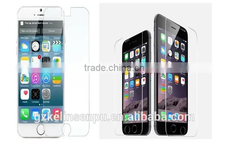 Hot model protection film screen protector for iphone 6 anti glare with cleaning cloth