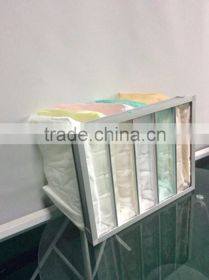 6 pockets filter /Pocket air filter /bag air filter/