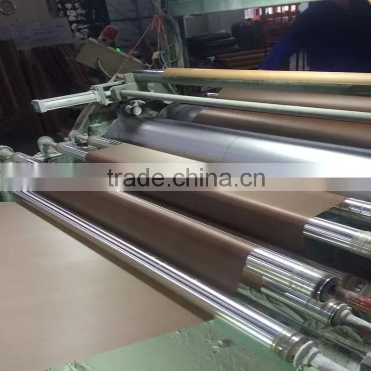 2015 Jiangsu Nantong Metallic Brown Embossed PVC Film For Binding
