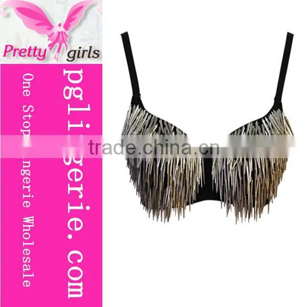 seamless bra,silver white rhinestone bras,sportswear M1226