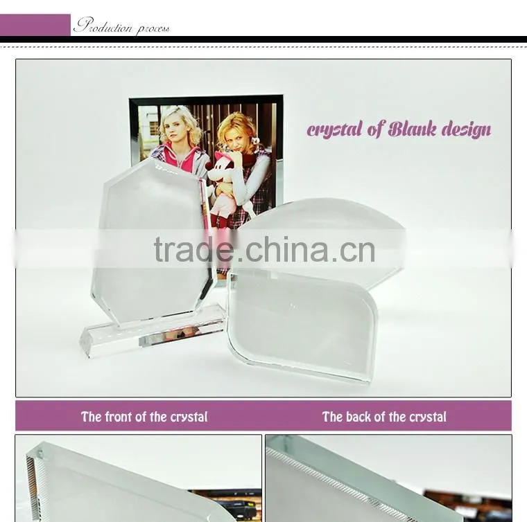 Personalized DIY Photo Crystals For Sublimation