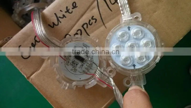 Hot sale DC12V 9led 35mm waterproof smart pixel rgb led module