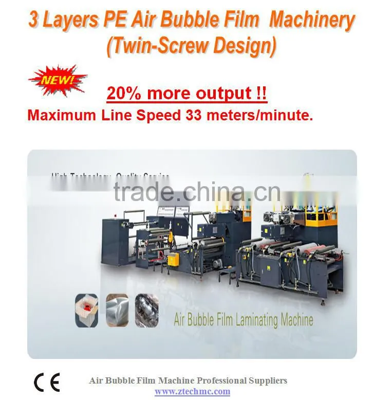 bubble swinmming pool solar cover 3 Layers PE Air Bubble Film Wrap Machinery