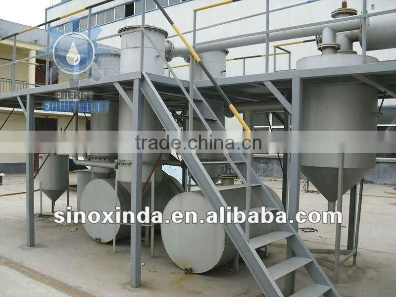 Waste plastic material refining machine XD-10