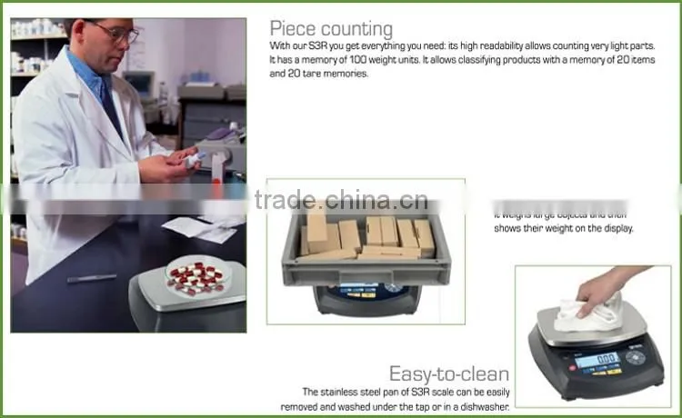 S3R-6KD Electronic Counting Weighing Scales with CE Approved