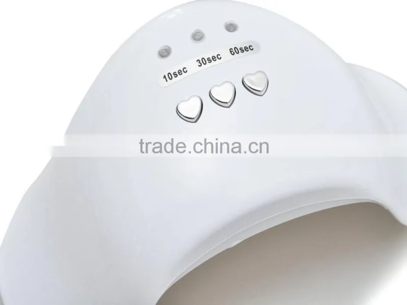 new desigh!! 12w led nail lamp nail uv lamp new nail art