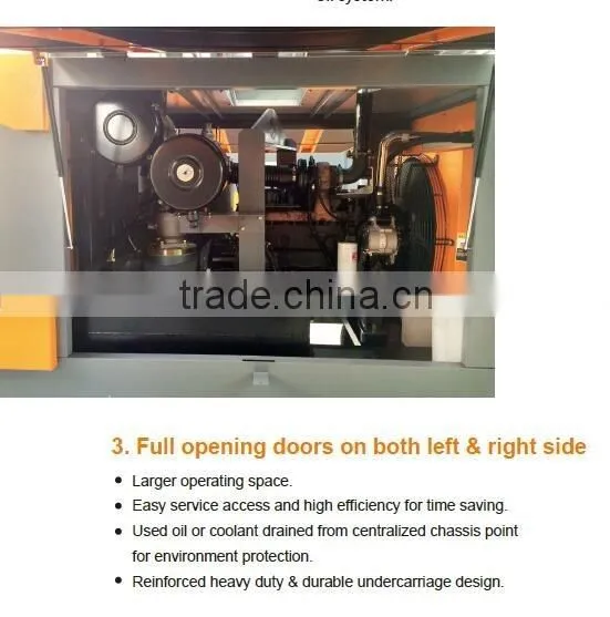 SEENWON diesel air compressor for sale SW670D