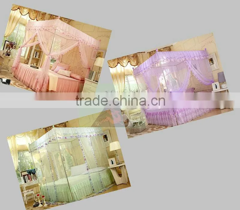 Full size leisure mosquito net bed tent 100% polyester china supplier