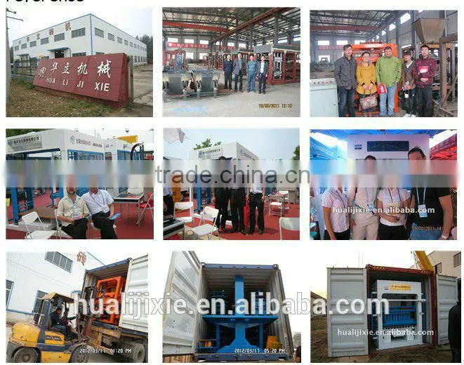alibaba best sellers power portable brick making machine QMY6-25 hollow block making machine