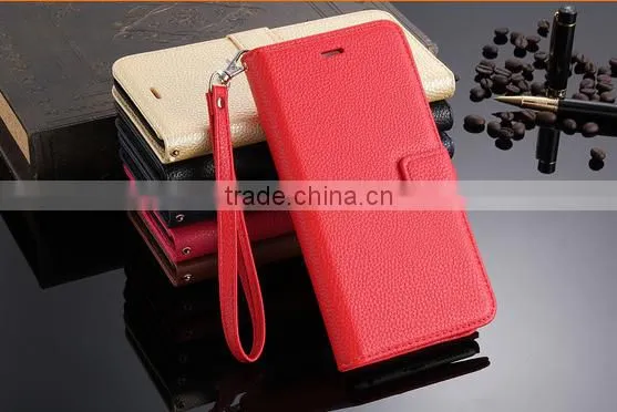 multi color Stand PU Leather Wallet Case Cover mobile phone cover