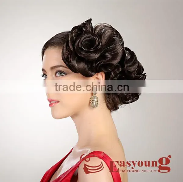 bride accessories hairpieces,fake hair accessories for women