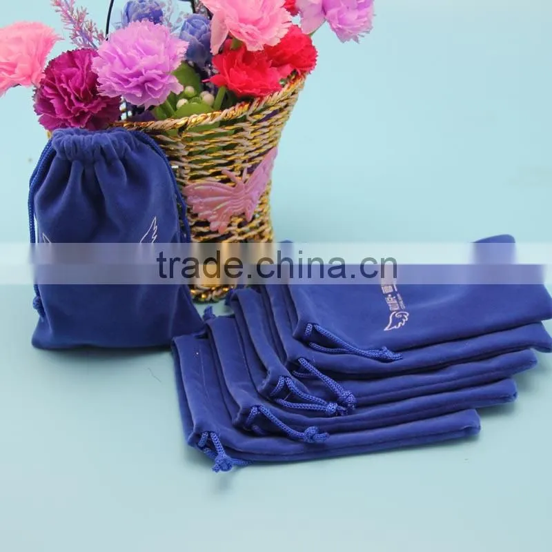 Long Velvet Pen Pouches /Bags with Drawsting