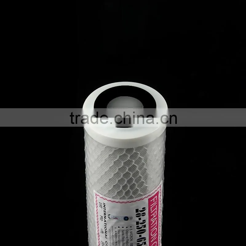 2016 new excellent quality cto carbon sediment filter cartridge