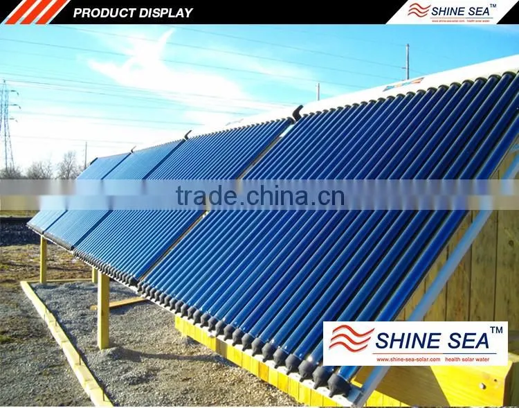 best selling heat pipe solar collector for swimming pool