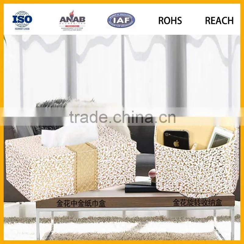 Fancy Duarable Printed Tissue Box for Home, Hotel, Banquet, Office, Banquet