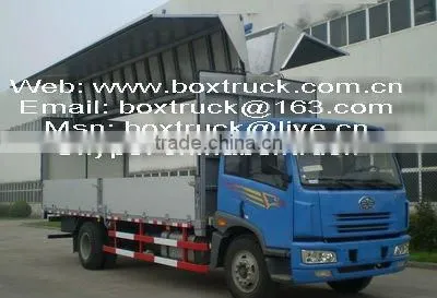Aluminium wing van semi trailer