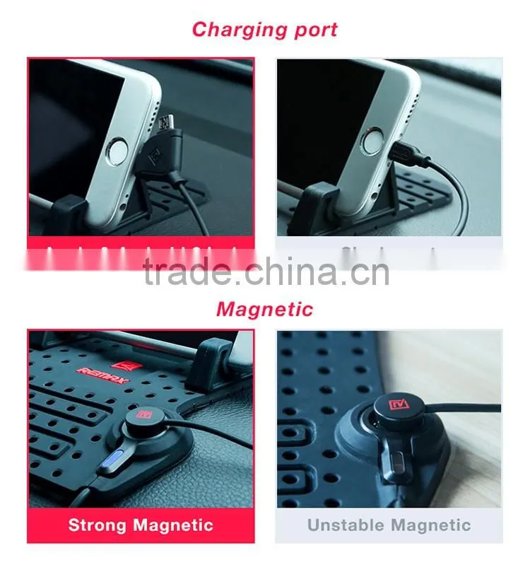 Wholesale Remax Car Holder with 2 in 1 cable