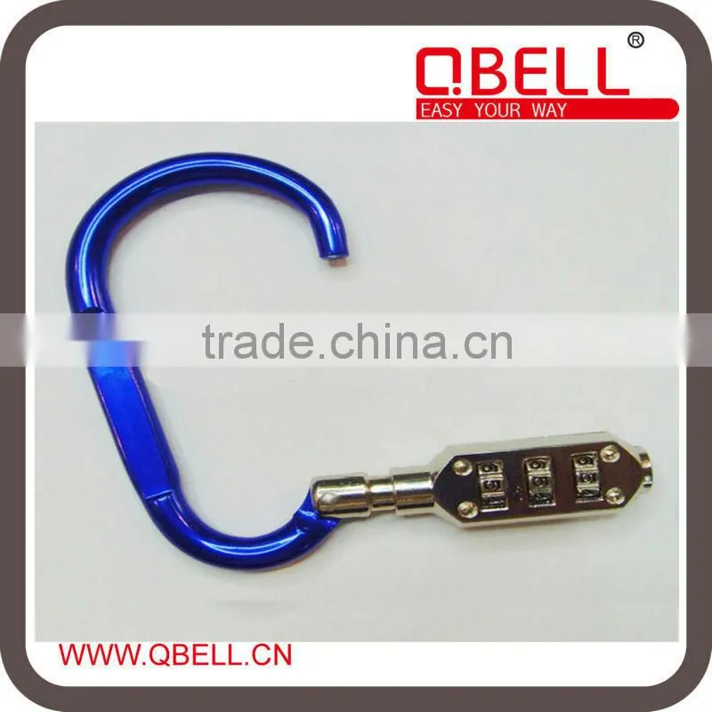 Aluminium 3 Digits Climbing combination padlock