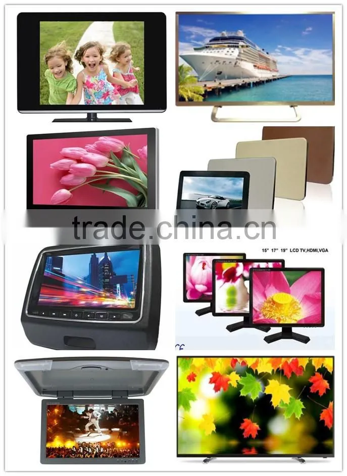 cheap china touch key super 7 tft lcd tv with usb,sd