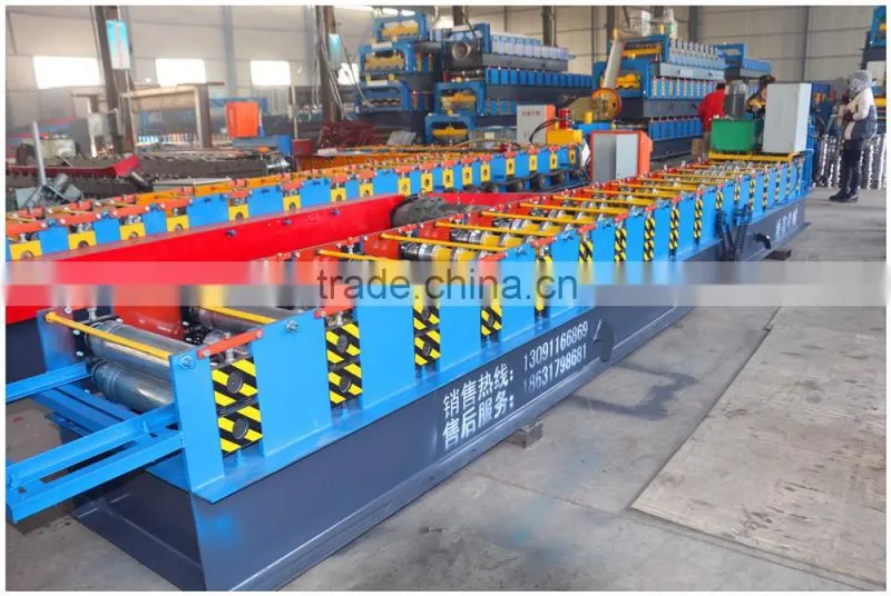 roof panel standing seam machine