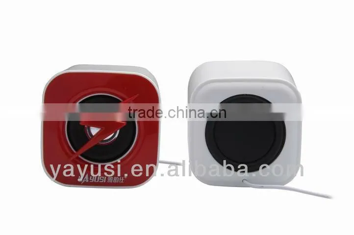 2.0-CH passive portable audio speaker With Vibration Membrane at backside and ce,rohs,fcc