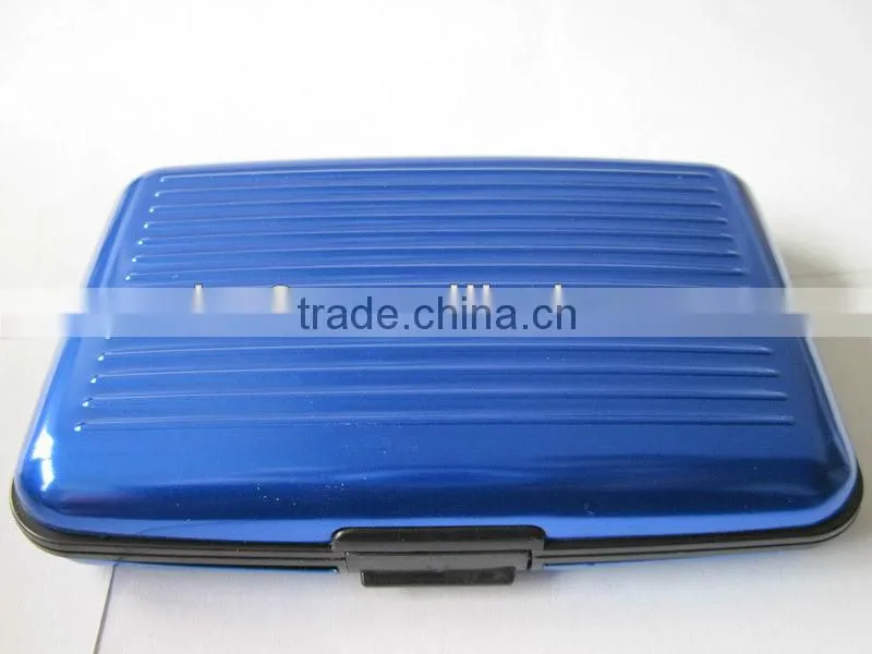 High quality aluminum credit card holder for eight colours.