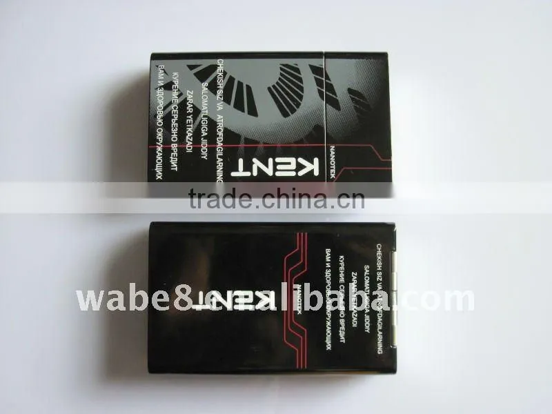 automatic open plastica cigarette case new design 100mm