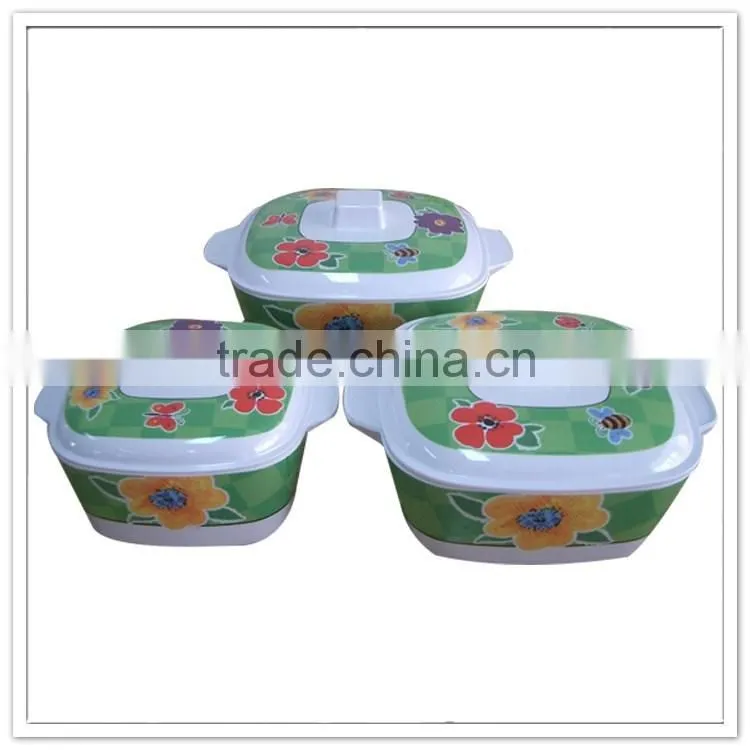 Kitchen use unbreakable best selling plastic bowl with lid