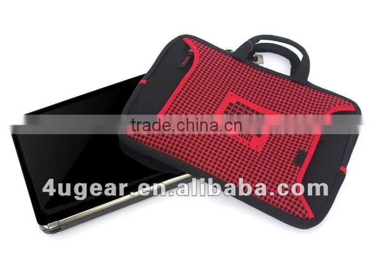 Duraable 7 inch neoprene laptop sleeve with handle