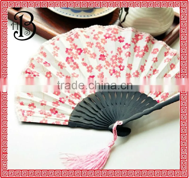 hot sale promotion products folding fan bamboo fans hand fan