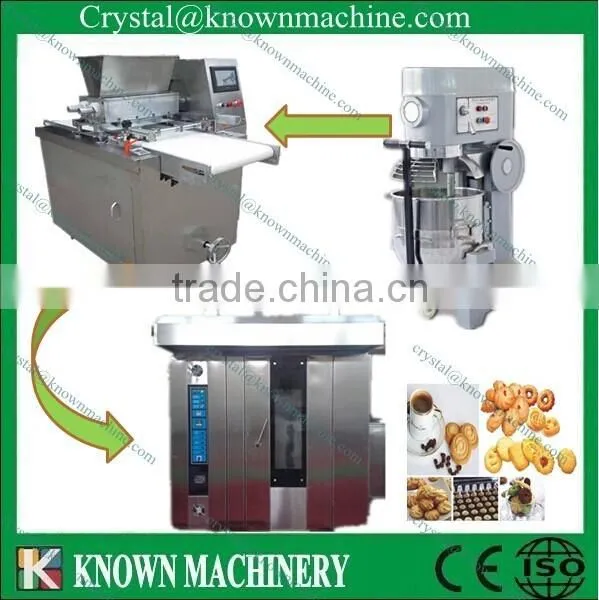 easy operate factory price soft filling cookie making machine