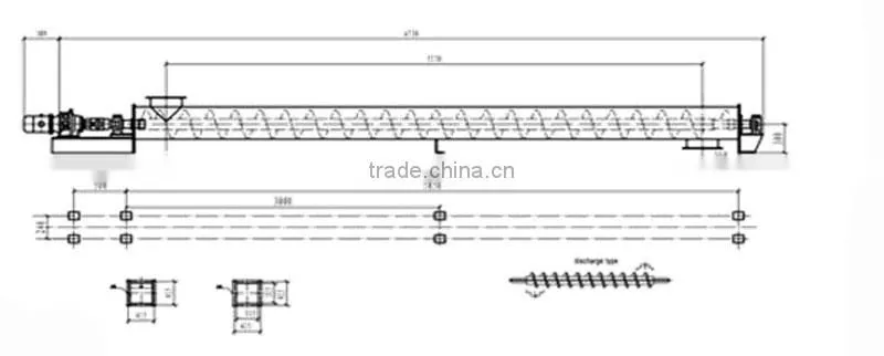 Gx/Ls Series Screw/spiral Conveyor