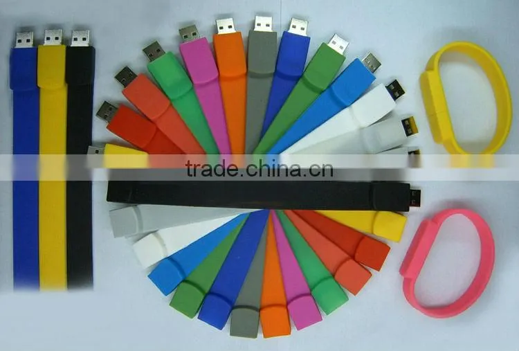 Custom Printed Wristband USB Flash Drive