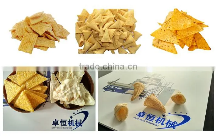 New products fried pellet snack machinery