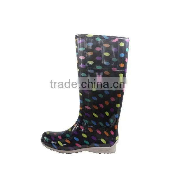 Jelly Rain Boots Shoes,Jelly Wellies Boots,Jelly PVC Boots For Ladies