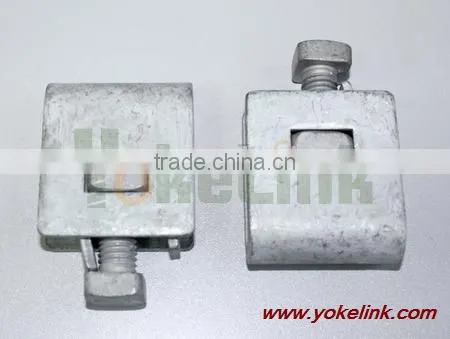 grounding rod clamp /copper grounding clamp for Transmission Line Fitting