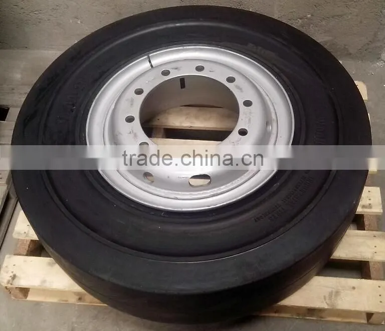 Low price Best-Selling solid otr tires trailers tyre 4.00-8 rim 3.00/3.75