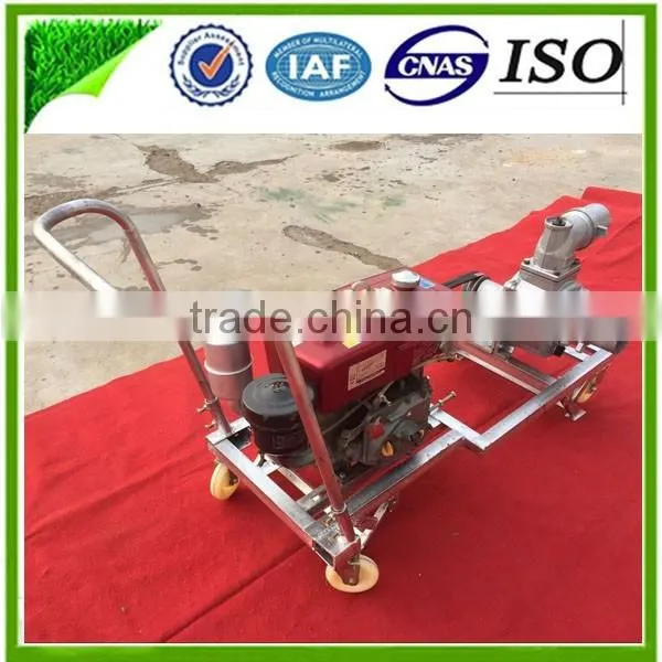 8hp water cooled diesel engine 3 inches hand push type agricultural irrigation water pump