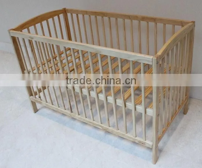 European style wooden baby cot prices