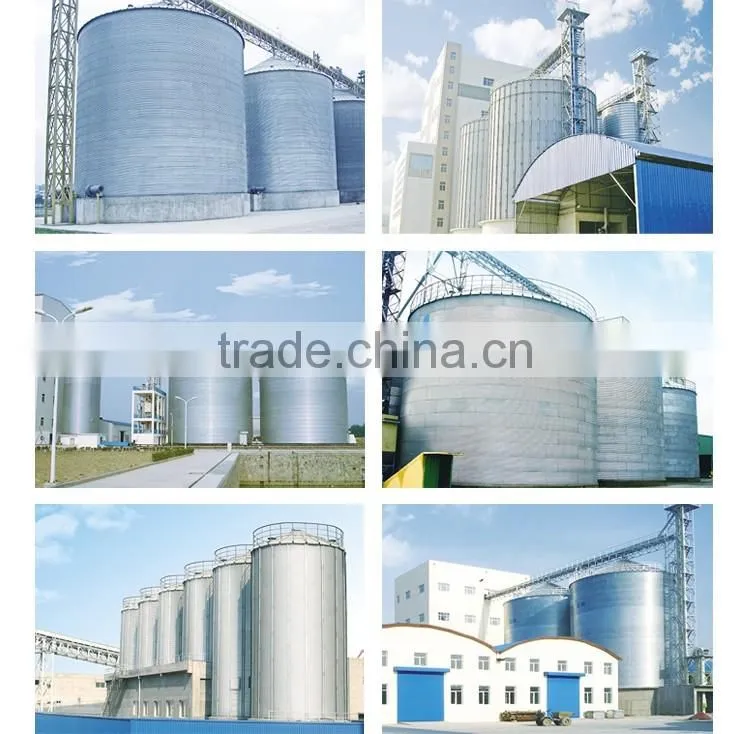 Convenient raw material storage chicken feed silo for sale