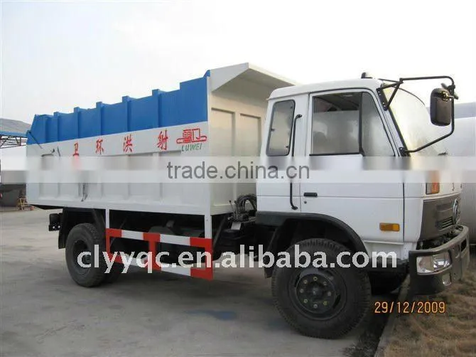 docking garbage truck
