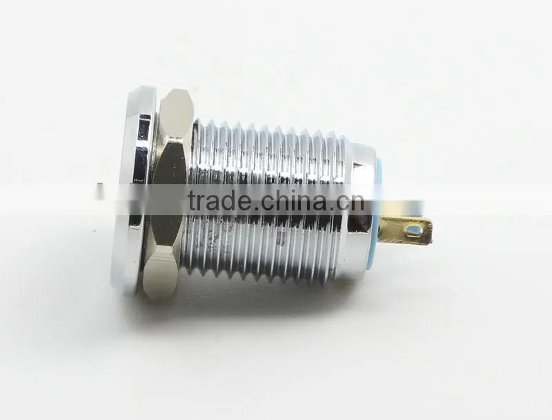 12mm metal indicator 220v pilot lamp GQ12C-D