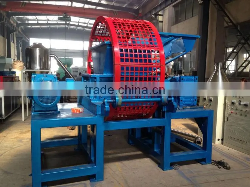 Waste Tire recycling shredder