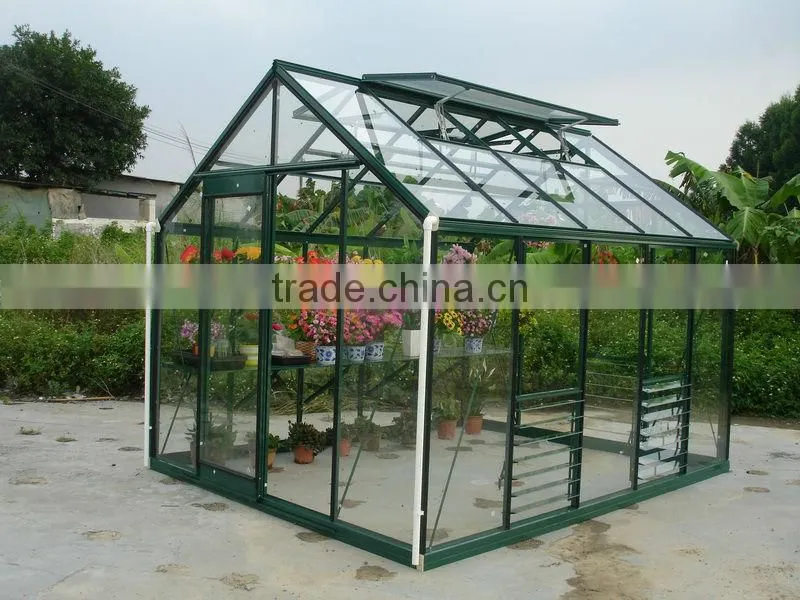 New widely used large glass agricultural greenhouses